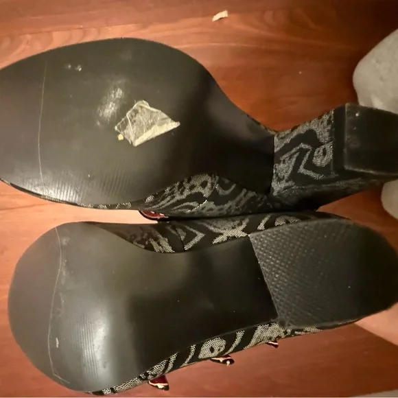 Demonia Vivika Mary Jane pump triple bat buckle Dolls Kill - Picture 4 of 9